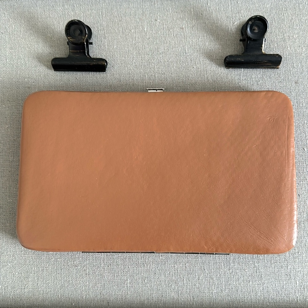 Buxton Vintage Leather Passport Case & Card Holder